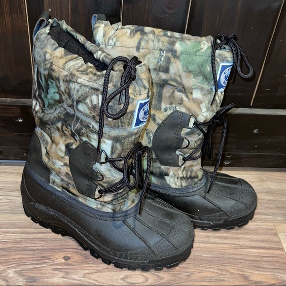 Mens Camo Duck Hunting Crater Ridge 